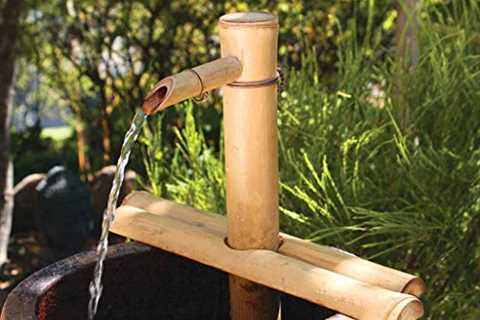 Bamboo Fountain Kit Indoor Or Outdoor Japanese Bamboo Water Fountain