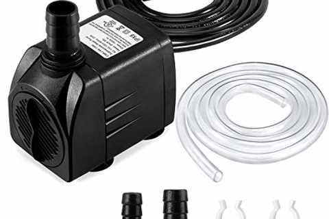 Fountain Pump, 400GPH(25W 1500L/H) Submersible Water Pump, Durable Outdoor Fountain Water Pump with ..