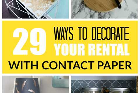 DIY Projects For Apartment Renters