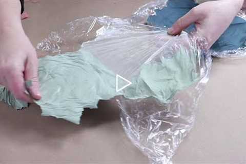 This saran wrap hack will make people think you spent THOUSANDS on decor! | Hometalk