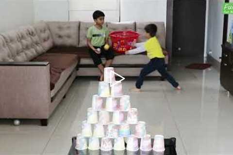 2 Paper cup games for Kids | Party game | Indoor Games for Kids | Minute to win