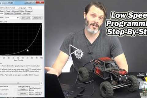 Crawler Control! Low Speed Programming The Castle Creations Mamba X  - Holmes Hobbies