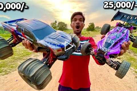 RC Monster Typhoon Car Vs RC Rlaarlo Buggy Car Unboxing & Fight - Chatpat toy tv