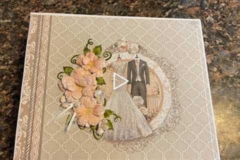 STAMPERIA YOU AND ME PART 1 LARGE WEDDING ALBUM SHELLIE GEIGLE JS HOBBIES AND CRAFTS