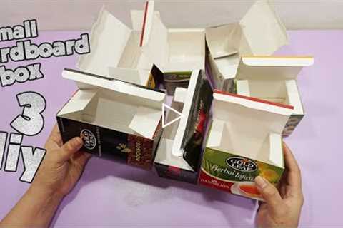 ✅ 3 Things To Make with Small Cardboard Boxes Ideas-DIY CARDBOARDS