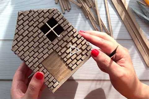 DIY 7 Miniature Cardboard House Ideas