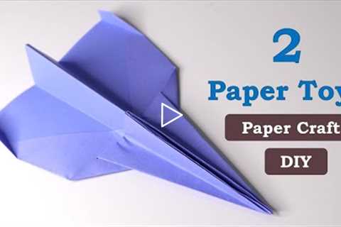 2 DIY Paper Toys at Home | Paper craft | Paper Toys | Do It Yourself | DIY | Indoor Play