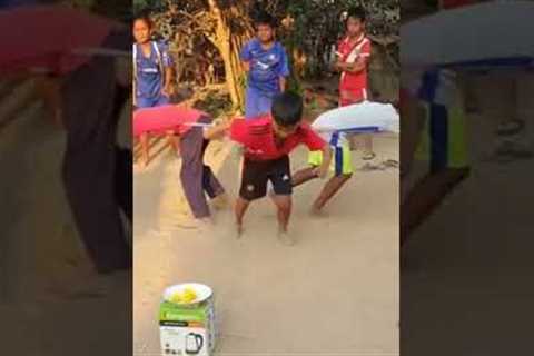 Funny game with pulling to take #shorts