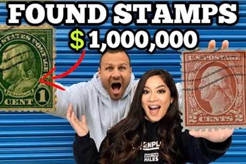 FOUND 1 MILLION DOLLARS IN STAMPS WORTH MONEY I Bought An Abandoned Storage Unit Locker Storage Wars