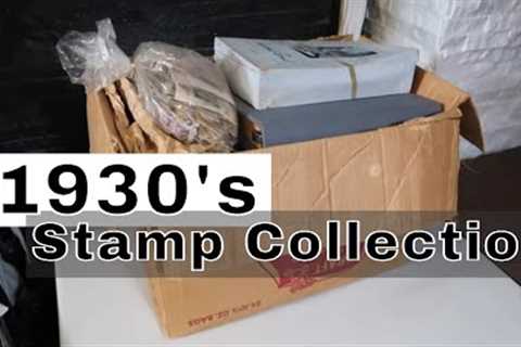 1930''''s Stamp Collection FOUND In Storage Unit