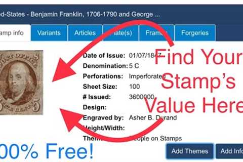 Great Website to Find Your Stamp’s True Value!