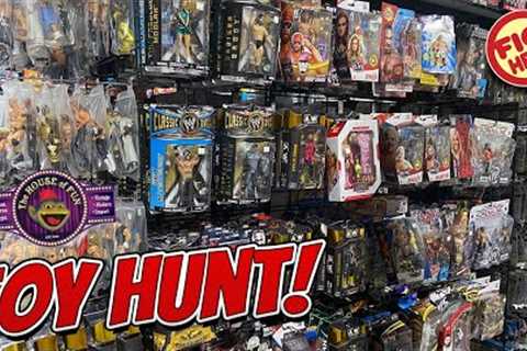 EPIC Toy Hunt @ House of Fun! WWE & AEW Action Figures, G.I. Joe, TMNT, Star Wars, Marvel & ..