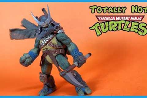 Fury Toys Samurai Turtles Wave 1 ASSASSIN SPRING (TOTALLY NOT LEONARDO) Action Figure Review