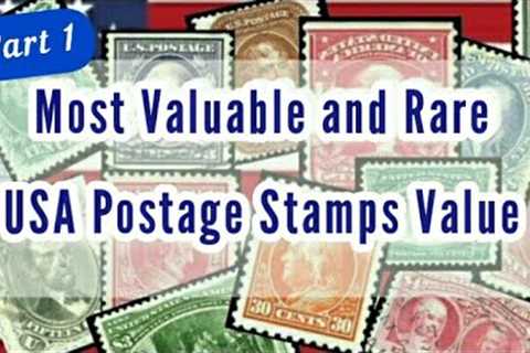 USA Most Valuable and Rare Postage Stamps Value - Part 1 | Most Expensive American Stamps value - 1