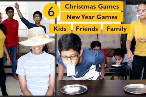 6 Party Games | New Year Party Games | Christmas Party Games for Kids, Friends and Family (2023)