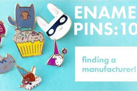 Enamel Pins 101: Finding a Manufacturer and Producing your Pins