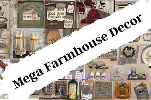 MUST SEE MEGA VIDEO!!! Farmhouse DIY''s | Dollar Tree DIY''s | Farmhouse Decor