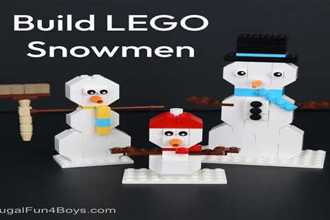 Lego Snowman (With Building Instructions!)