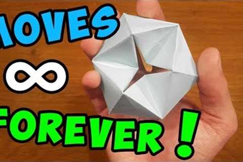 How To Make a Paper MOVING FLEXAGON - Fun & Easy Origami