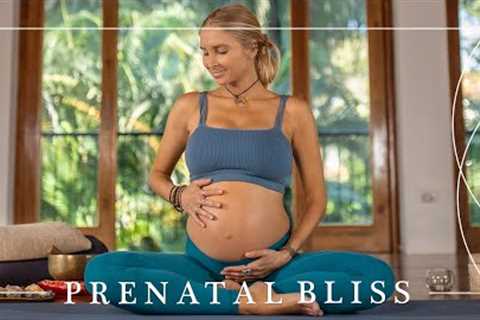25 Min Prenatal Yoga Workout | Gentle Full Body Class For A Healthy Pregnancy