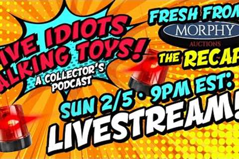 Livestream: HUGE Vintage Star Wars Toy Sale Recap | Morphy Auctions | Kenner Action Figures