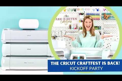 Cricut Craftfest Kickoff Party