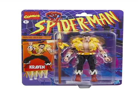 @Hasbro #MarvelLegends Adds 90s Kraven the Hunter Figure!