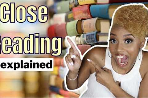 How to Increase Reading Comprehension with JUST ONE BOOK I Close Reading Explained