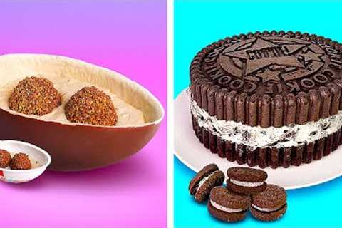 How To Make Huge Sweets || DIY Giant Cooking Crafts