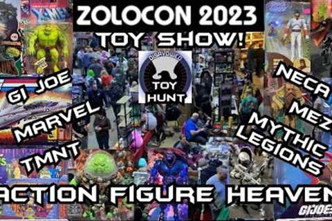 Toy Hunting ZOLO CON 2023 MARVEL LEGENDS GI JOE CLASSIFIED DC MULTIVERSE MYTHIC LEGIONS NECA EPS222