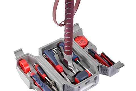 Avengers Marvel Legends Series Mjolnir Hammer Tool Kit, Daily Repair Filled Household Tool Case..