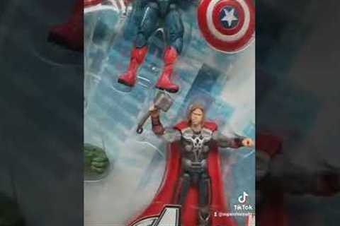 Original 2012 AVENGERS (Target Exclusive) action figures #Avengers #Marvel #IronMan #CaptainAmerica