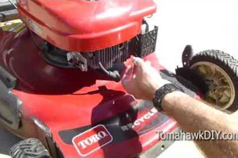 Simple Lawn Mower Tune-Up and Maintenance