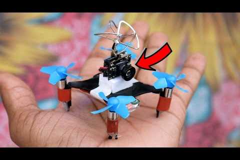 How To Make Drone with Camera At Home ( Quadcopter) Easy