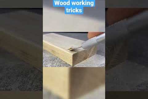 wood working tricks #shorts