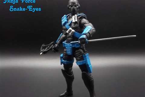 G.I. Joe Classified Ninja Force Snake Eyes by Mswi