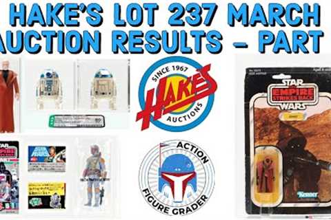 Hakes Auctions Lot 237 Recap Part 1 | Vintage Star Wars Action Figure Prices | Holy Grails!