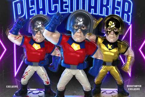 Cryptozoic Entertainment Launches New Kickstarter for Dancing Peacemaker Bobble Figure with..