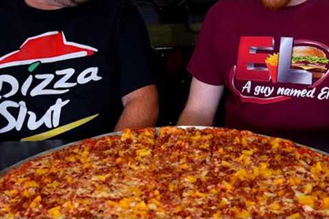 Can we Survive the 28 Reaper Pizza Challenge at Pizzanello''s Pizza w/ Eli Lessig