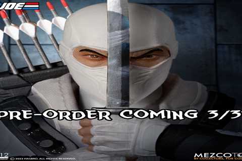 Mezco G.I. Joe One:12 Collective Cobra Storm Shadow Preview