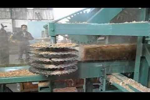 Amazing Fastest Wood Sawmill Machines Working – Wood Cutting Machine Modern Technology