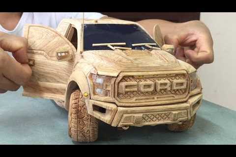 Wood Carving – Ford F150 RAPTOR 2020 – Woodworking Art