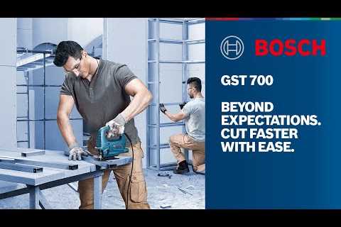 Bosch GST 700 Professional Jigsaw | Metal Cutting Machine | Wood Working Tools