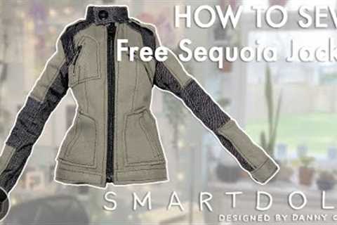 How To Sew - Smart Doll - FREE Sequoia Jacket Sewing Pattern Tutorial - Danny Choo Culture Japan