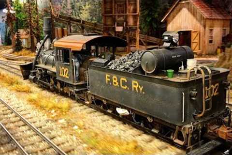 One Of The Best and Most Detailed Model Railroad Layout With Steam Trains in the World 4K UHD