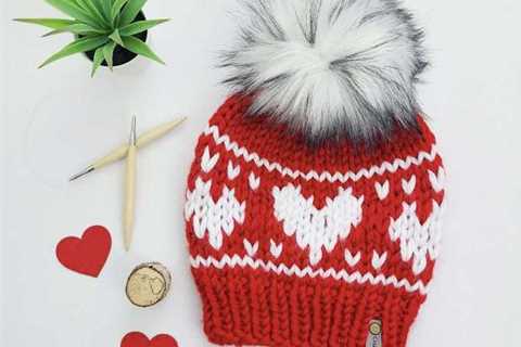 Knit a Quick Hat that’s Full of Love