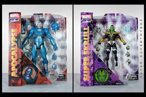 Marvel Select Apocalypse & Super Skrull