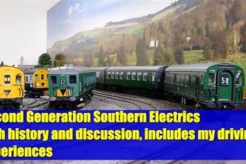 Second generation Southern Electric Multiple Units. [some I drove] model railway history discussions