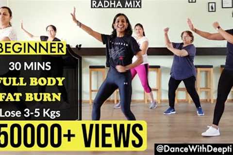 30mins DAILY BEGINNER | Bollywood Dance Workout | Easy Exercise to Lose weight 3-5kgs