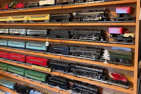 Really Cool, Home Filled with Model Trains and Toys in Every Room, with a Very Unique Train Layout